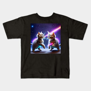 Space Cats 8 Kids T-Shirt